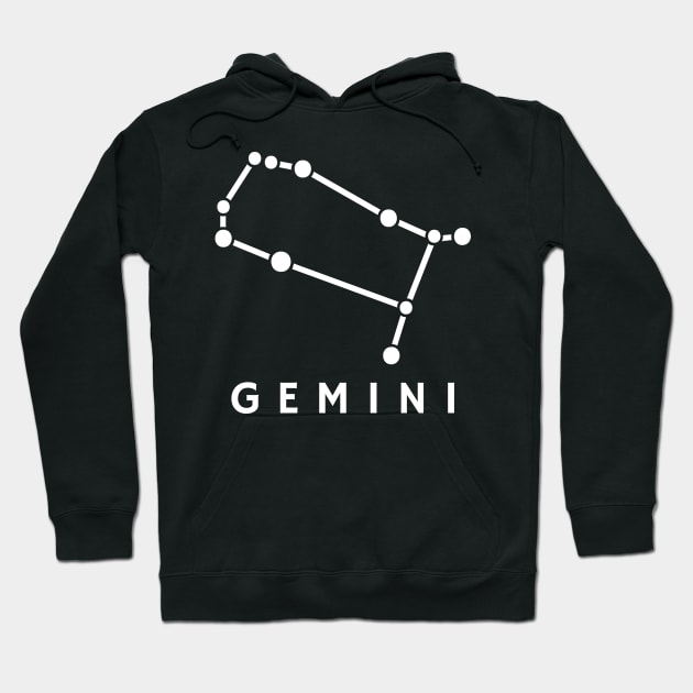 Gemini Star Sign Hoodie by Evlar